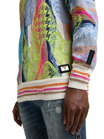 Carlo Colucci Strickpullover Cucinato in Weiß