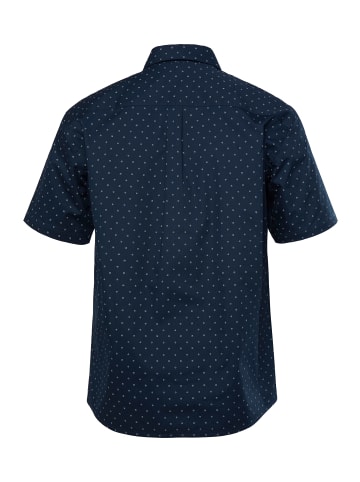Men Plus Hemd in navy blau