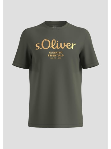 s.Oliver T-Shirt in 79D2_olivgrün