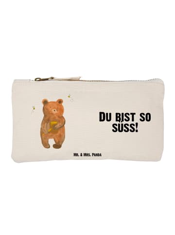 Mr. & Mrs. Panda Etui Bär Honig mit Spruch in Weiß