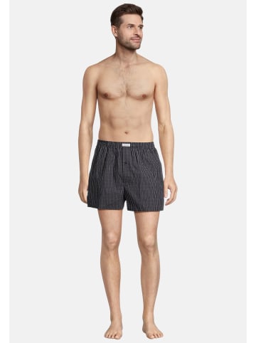 Seidensticker Boxershorts Web in Schwarz