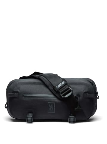 CHROME Mini Kadet WP - Umhängetasche 13 cm (future white) in schwarz