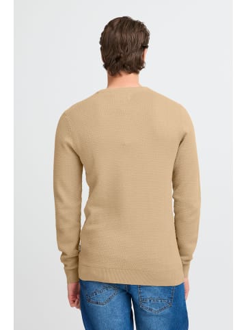 BLEND Strickpullover BHREDHILL CREW NECK KNIT NOOS in Braun