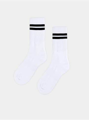 Erlich Textil  Erlich Textil Socken 3er Pack ANDI in weiß/schwarz