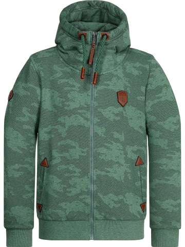 naketano Hoodie "Schwarzkopf" in Grün