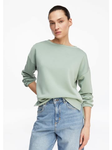 comma Sweatshirt in 6211_salbeigrün