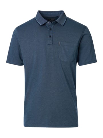 Casa moda Poloshirt Basic in Dunkelblau