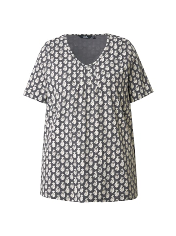 Ulla Popken Shirt in graphitgrau