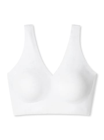 Schiesser Bustier mit Pads in Weiss