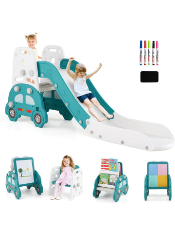 COSTWAY 5 in 1 Kinderrutsche wandelbar ab 3 Jahren in Grün