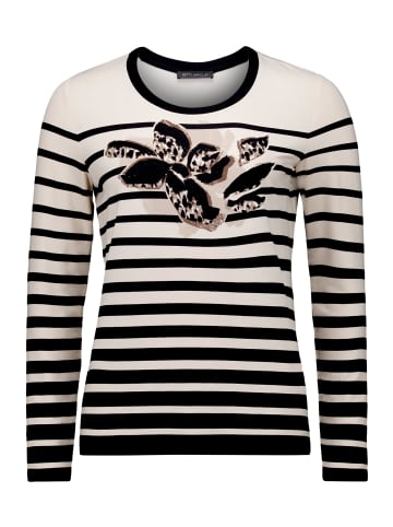 Betty Barclay Basic Shirt mit Print in Beige/Schwarz