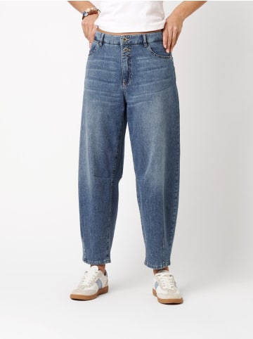 Rosner Jeans Mara Tapered Detail in medium stone