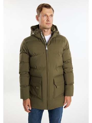 DreiMaster Maritim Winterjacke Mit Wattierung in Militäroliv