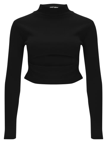 DEF DEF Damen Capsule Longsleeve in black