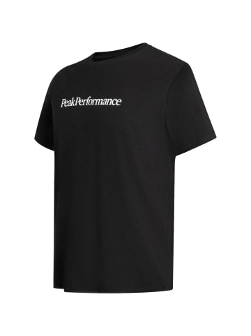 Peak Performance T-Shirt Big Logo in black