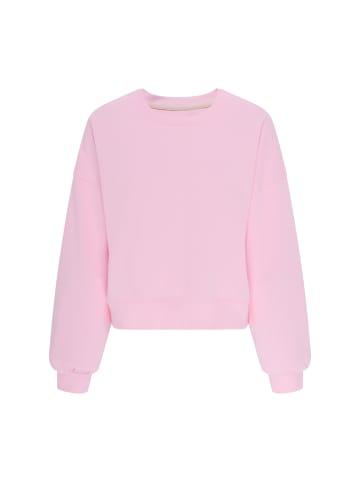 Swirly Women Sweatshirt in Pink