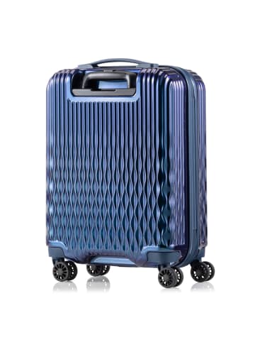 Pack Easy Flow 4 Rollen Kabinentrolley S 52 cm in moroccan blau
