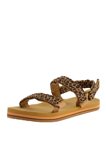 Reef Kindersandalen Kids Ahi Convertible in Leopard