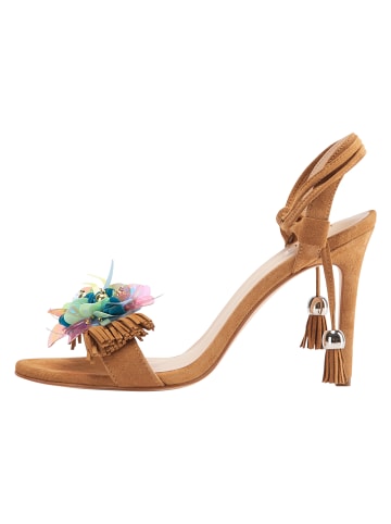 IZIA Damen Schuhe in cognac