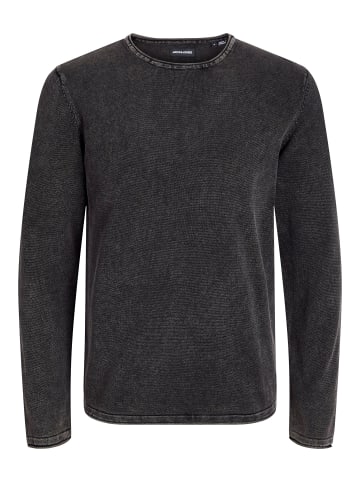 Jack & Jones Strickpullover in Caviar