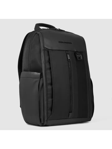 Piquadro Steve Rucksack RFID Schutz 46 cm Laptopfach in black