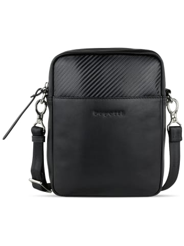 Bugatti Comet Umhängetasche Leder 18 cm schwarz