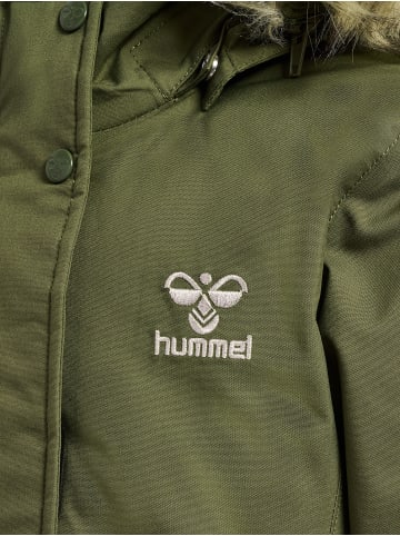 Hummel Hummel Mantel Hmlalma Mädchen Atmungsaktiv Wasserabweisend Und Windabweisend in OLIVE NIGHT