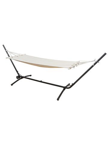 AMANKA Hängematte Mallorca mit Gestell Amalfi in beige