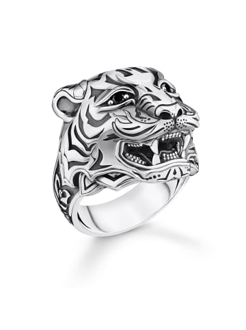 Thomas Sabo Ring Tiger Silber in roségold, silber