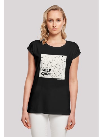F4NT4STIC T-Shirt SELF CARE SHORT SLEEVE TEE in schwarz