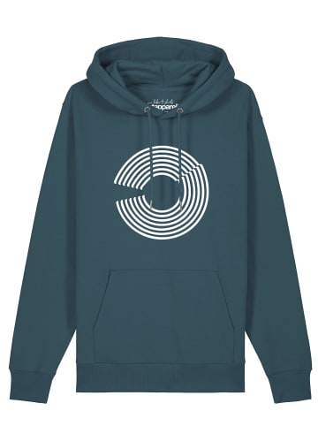 wat? Apparel Sweatshirt Abstract 01 in Petrol