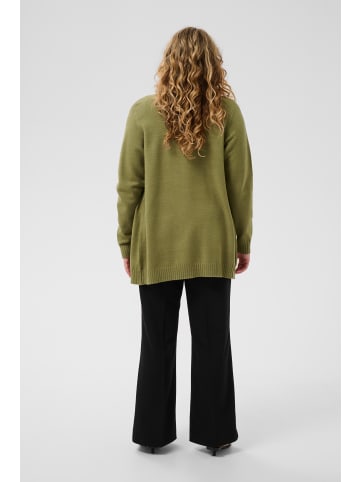 KAFFE curve Strickjacke KCalianna Regular fit in Aloe Melange