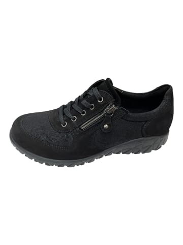 WALDLÄUFER Sneaker Ortho-Tritt in schwarz
