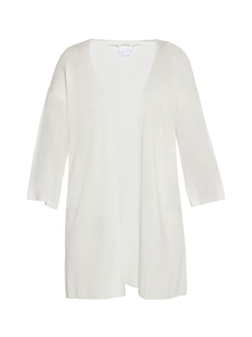 usha WHITE LABEL Damen Cardigan in Wollweiss