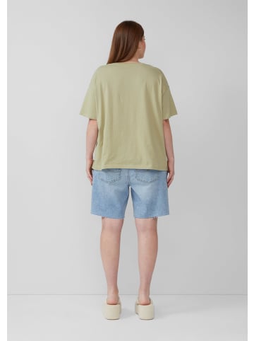 QS T-Shirt in 72D0_salbeigrün