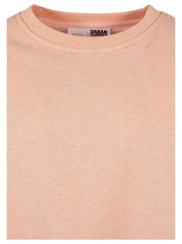 Urban Classics Urban Classics Damen Girls Oversized Color Melange Crewneck in papaya melange