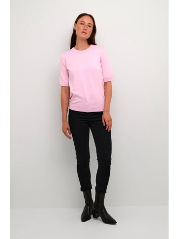 Kaffe Strickpullover KAlizza in Pink Mist