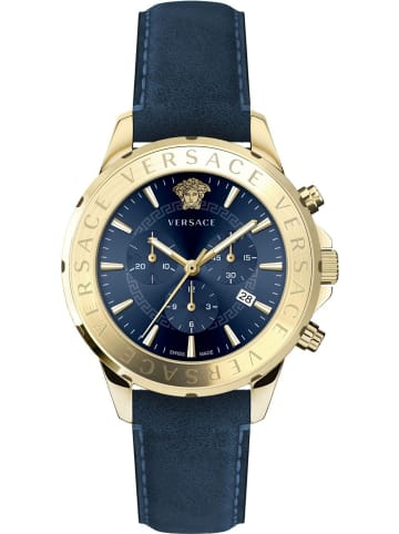 Versace Chronograph für Herren in blau
