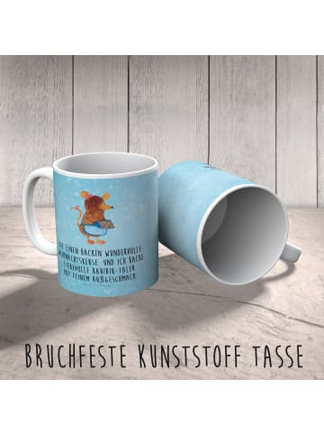 Mr. & Mrs. Panda Kinderpott Maus Kekse mit Spruch in Eisblau