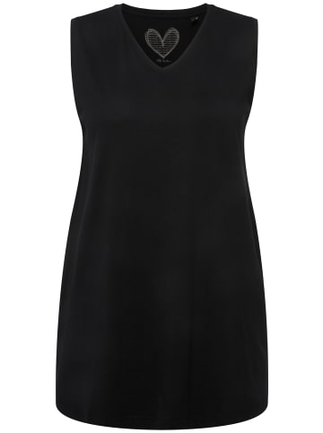 Ulla Popken Strick-Top in classic schwarz