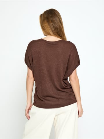 minus Top in Chestnut Metal