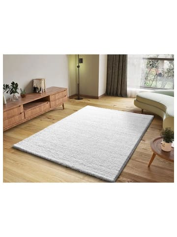 Atticgo Hochflor-Teppich ATLAS in weiß