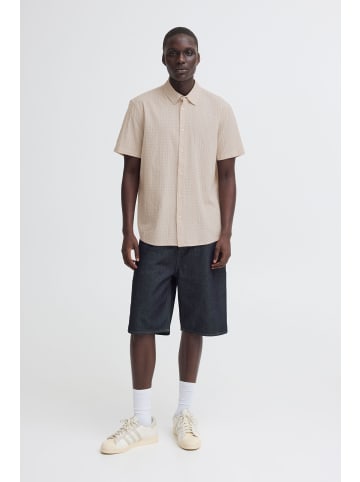 BLEND Kurzarmhemd BHBarny in Beige