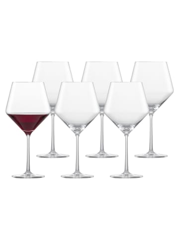 Zwiesel Glas 6er Set Burgundergläser Pure 692 ml in transparent