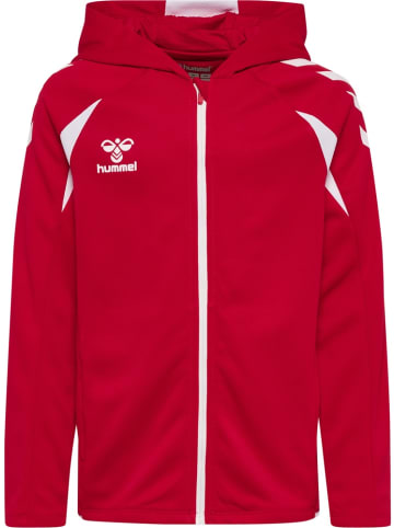 Hummel Kinder Hoodie "Core 2.0 Zip Hoodie" in Rot