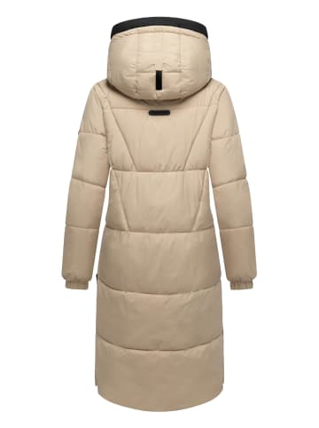 Marikoo Wintermantel Yaskaa 16 in Beige