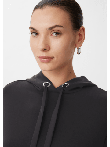 comma Sweatshirt langarm in Schwarz