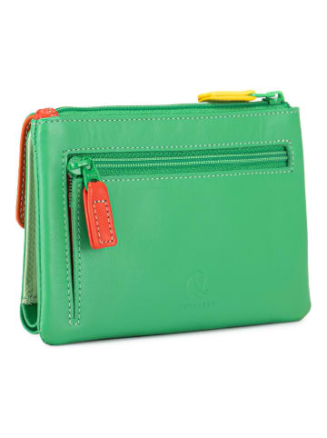 MYWALIT Geldbörse RFID Schutz Leder 14 cm in  sicily