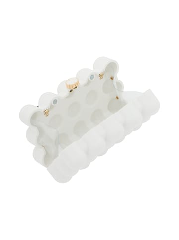 myMo at night Women Clutch in White