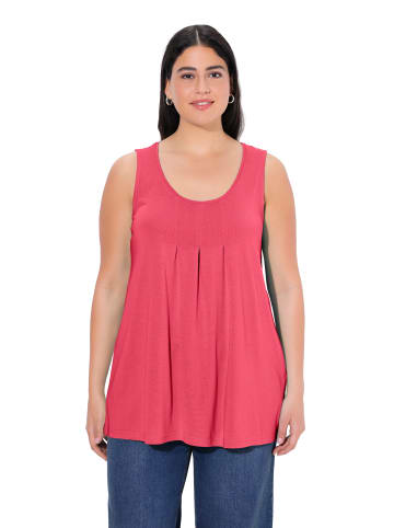 Ulla Popken Strick-Top in helles fuchsia